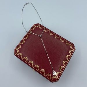 Cartier Love/Diamond Lariat Necklace